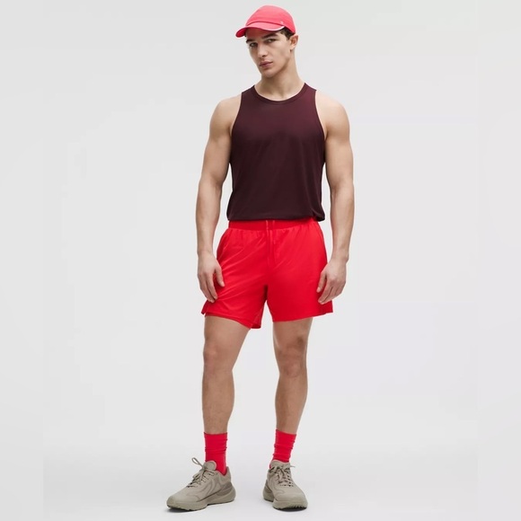Lululemon Mile Maker Run Crew Ripstop Lined Short 6" - Picture 1 of 11